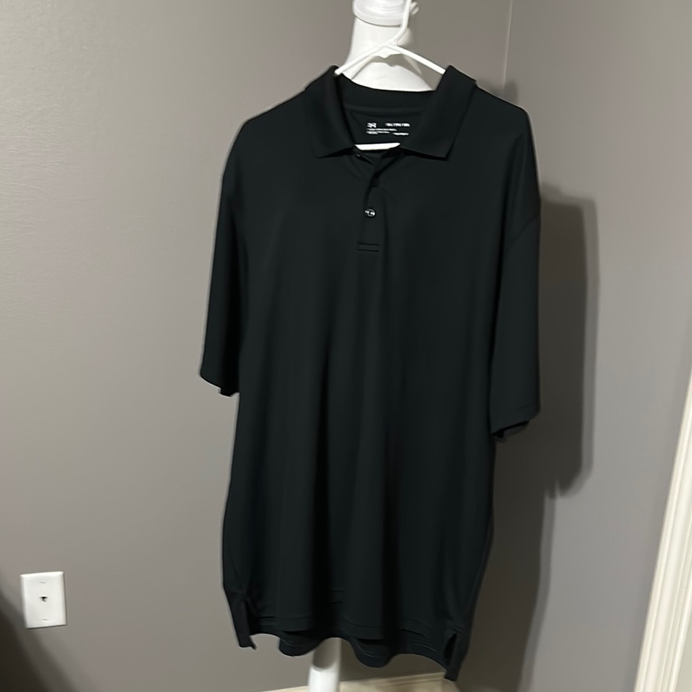 Under Armour Black Polo Shirt Casual Short-Sleeved